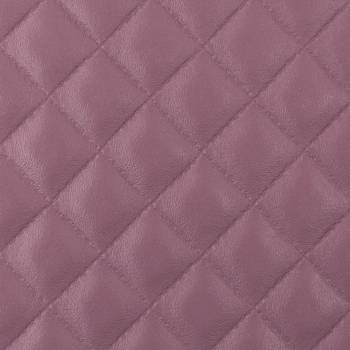 Preview: Kunstleder Steppoptik altrosa (10 cm)